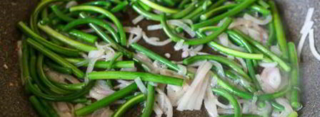 тарт с цуккини и чесночными стрелками. Шаг 22