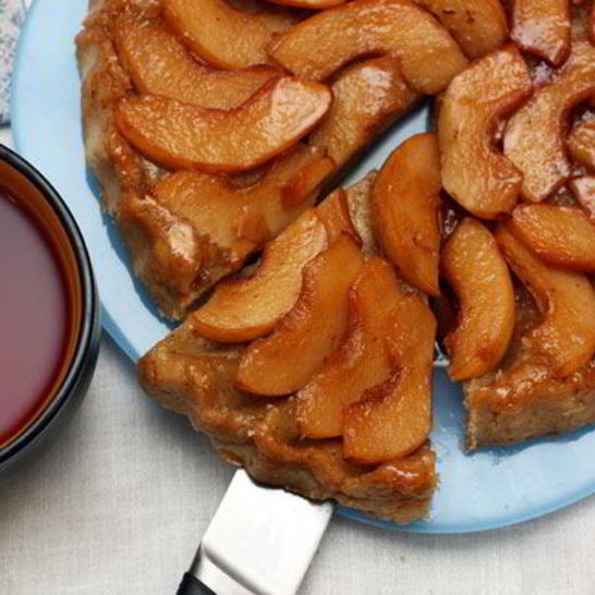 Рецепт тарта татен с айвой