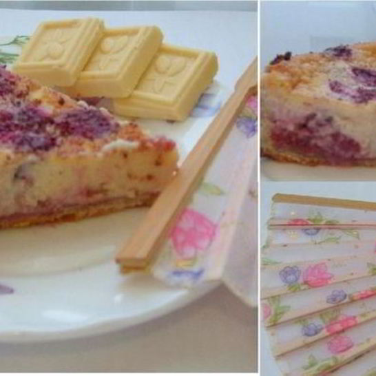 Рецепт тарта вишня & шоколад