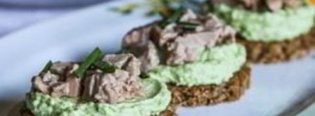 тартинки с авокадо и печенью трески. Шаг 6