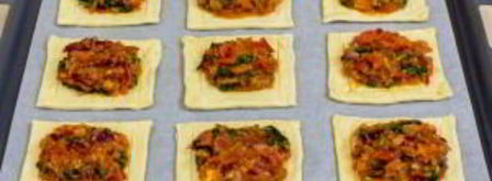 тарты с помидорами и луком. Шаг 10