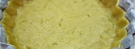 вишневый тарт с лаймом и заварным кремом. Шаг 8