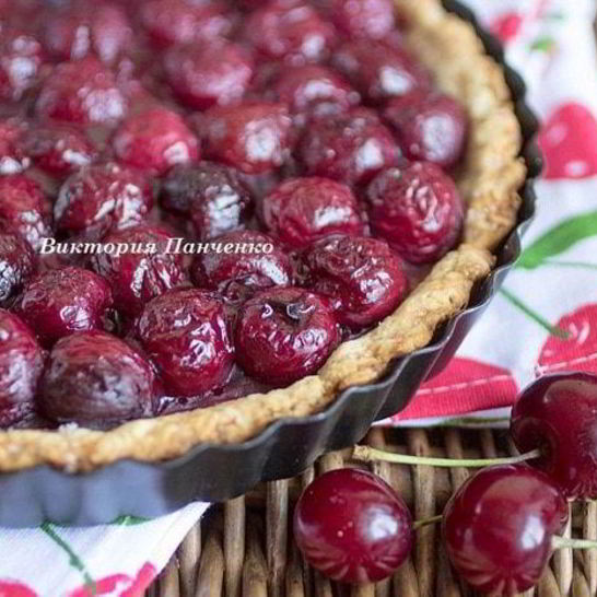Рецепт вишневого тарта