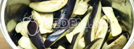 тещин язык из баклажанов. Шаг 2