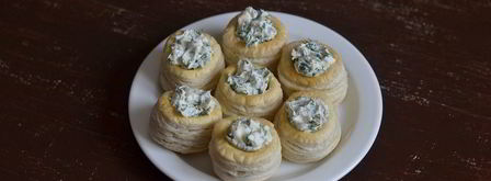 волованы с красной икрой. Шаг 7