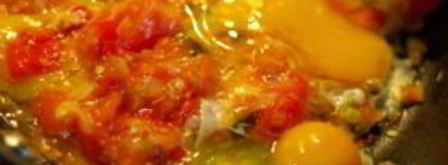 яичница с помидорами. Шаг 4