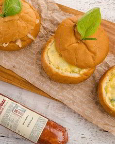 Яичница в булочке