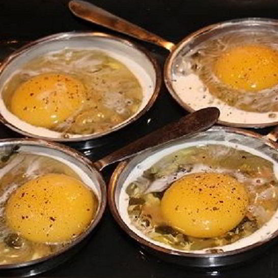 Рецепт яичницы в духовке