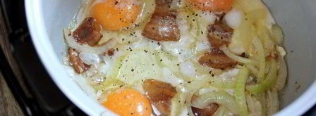 яичница в мультиварке. Шаг 6