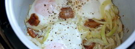 яичница в мультиварке. Шаг 7