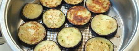 закуска из баклажанов с яйцом. Шаг 2