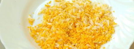 закуска из баклажанов с яйцом. Шаг 4