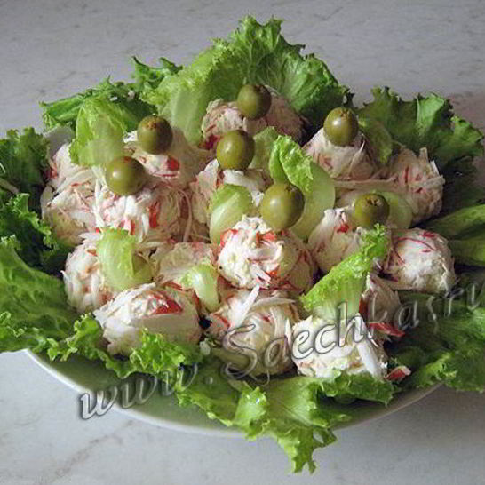 Рецепт закуски коралловый риф