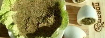 закуска петушки из яиц. Шаг 5