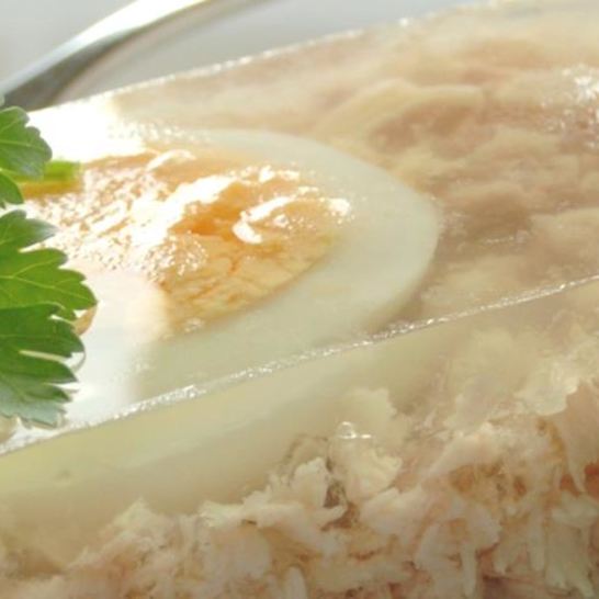 Рецепт заливного из курицы