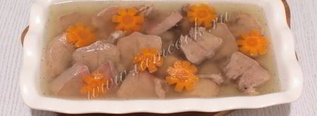 заливное из языка. Шаг 11