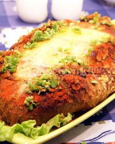 Запеченный багет