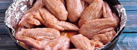 запеченные куриные крылышки, маринованные в наршарабе. Шаг 7