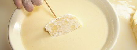 жареный сыр сулугуни с томатами. Шаг 3