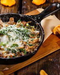 Жульен из лисичек