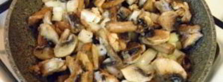 жульен в тарталетках с грибами. Шаг 3