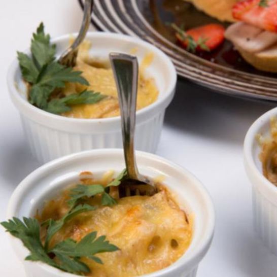 Рецепт жюльена с курицей и грибами