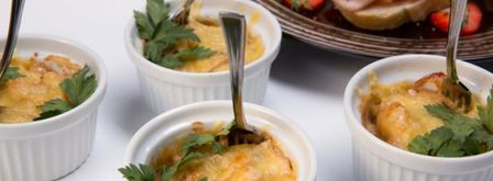 жюльен с курицей и грибами. Шаг 4